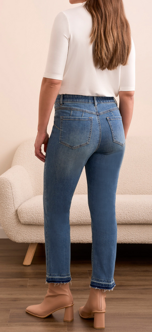 Tribal's Sophia Curvy Micro Flair True Vintage Jean