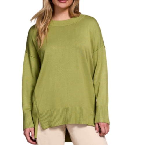 Tribal's Wasabi Crew Neck Tunic
