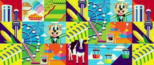 Minnesota State Fair Main Attractions Design