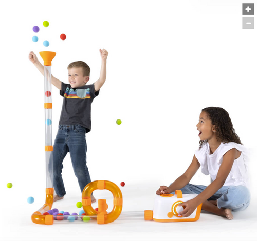 Create loops and swirls with Fat Brain Toys Air Toobz