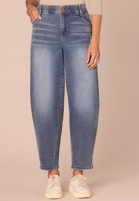 Democracy Relaxed Barrel Leg Jean
