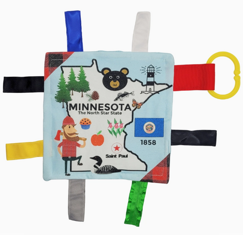 Minnesota Baby Crinkle Tag