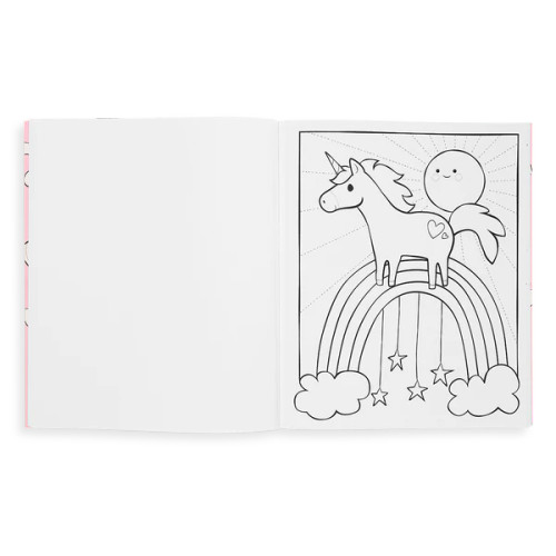 Enchanting Unicorns Coloring Book