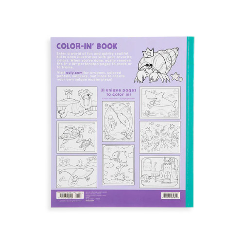 Outrageous Oceans Coloring Book
