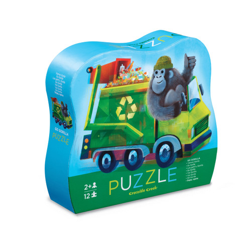 12-pc Jumbo Puzzle - Gorilla