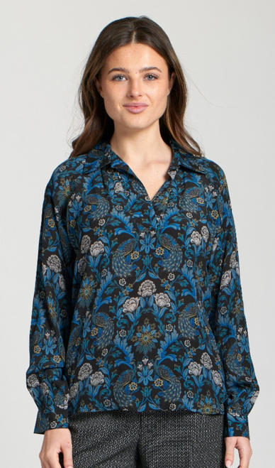 APNY Peacock Blouse