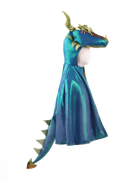 Emerald The Metallic Dragon Cape, Size 3-4