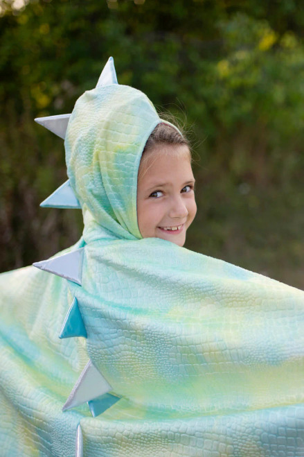 Rainbow Reversible Unicorn Dragon Cape, Size 3-4