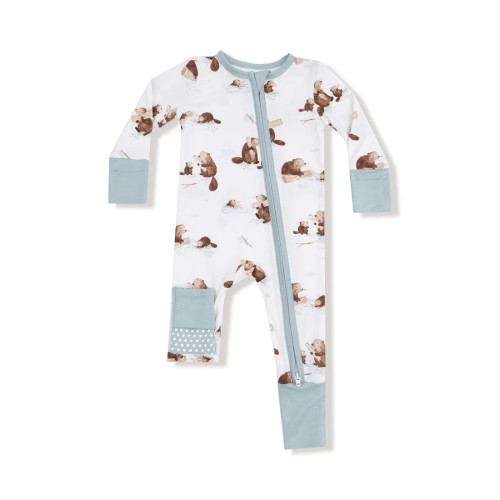 Baby Beavers 2 Way Zipper Romper