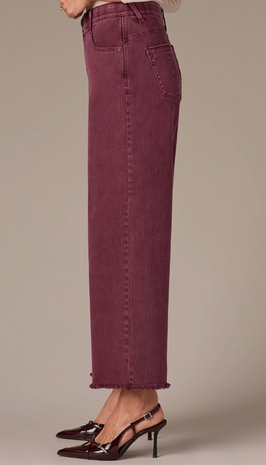 Wit & Wisdom Washed Fig Wide Leg Jean