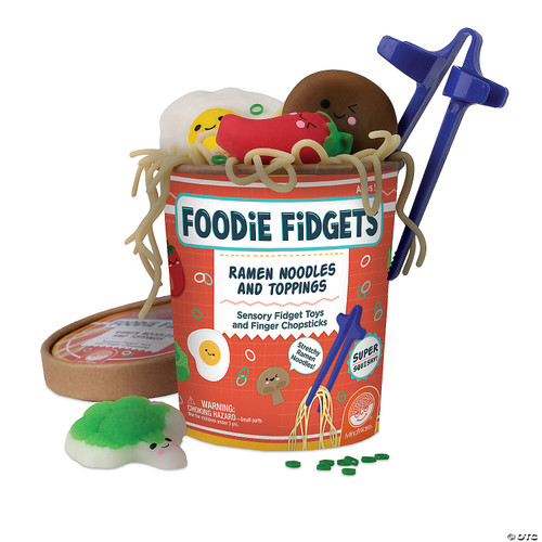Foodie Fidgets Ramen Noodles and Toppings