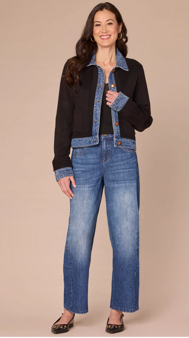 Democracy Knit and Denim Jacket