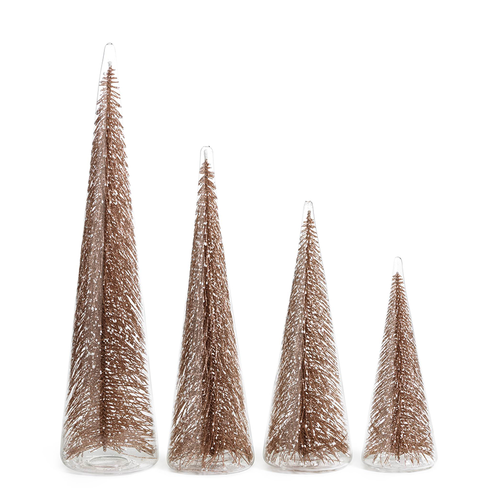 Champagne Glitter Tree - Small