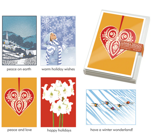 Johanna Holiday Cards Collection II, Set of 10