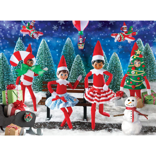 Elf on the Shelf - Oh What Fun 60 pc Puzzle