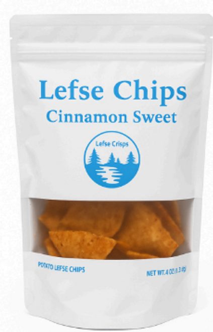 Cinnamon Sweet Lefse Chips