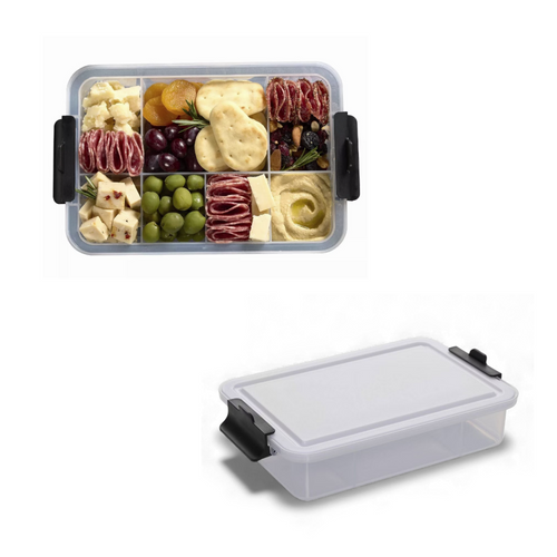 Small Snacklebox with White Lid