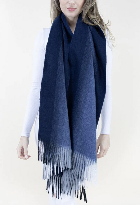 Navy Halo Shade Scarf