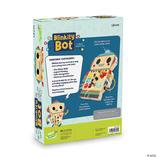 Blinkity Bot Light Up Busy Board
