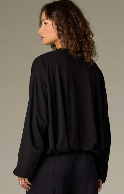 Wit & Wisdom Barrel Sleeve Pleat Hem T-Shirt