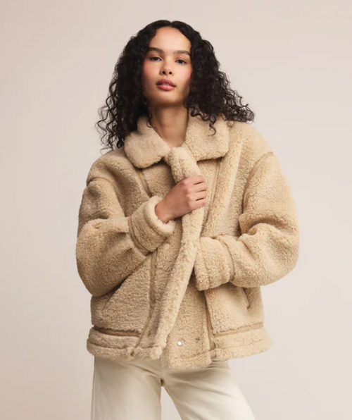 Fossil Ari Sherpa Coat