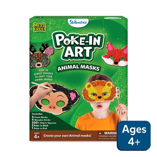 Poke-in Art - Animal Masks