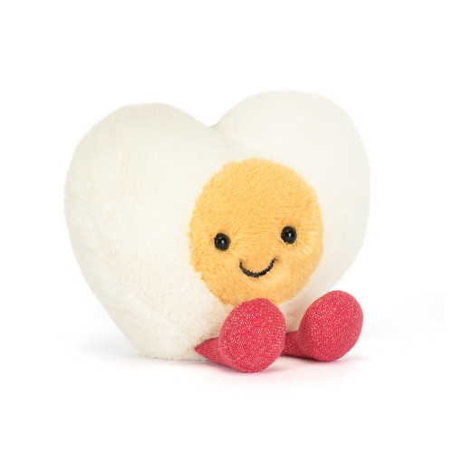Jellycat's Amuseables Heart Boiled Egg