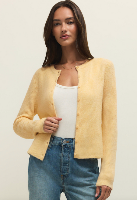 Custard Medina Rib Button Up