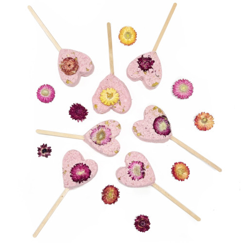 Heart Shape Bath Bomb Pop