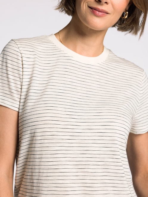 Shadow Ivory Stripe Sarah T-Shirt