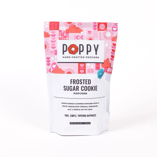 Poppy's Frosted Sugar Cookie Popcorn