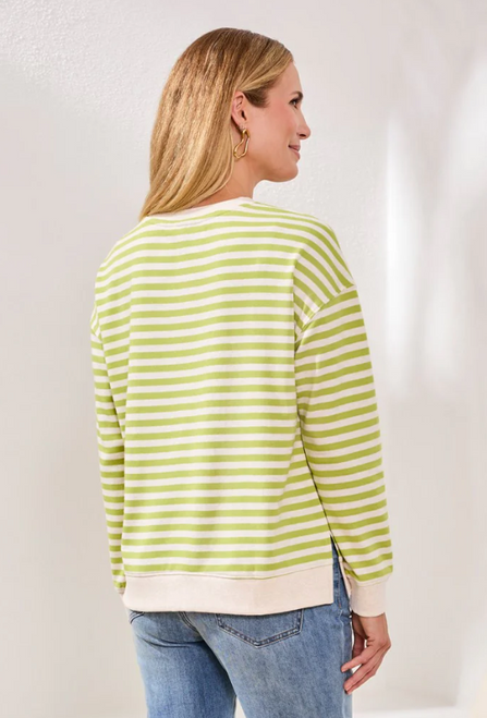 Striped Crew Neck Sweater