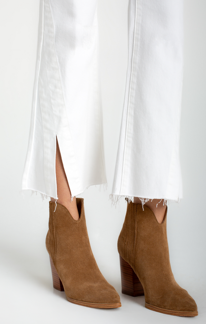 Hannah Crop Twisted Slit Jean