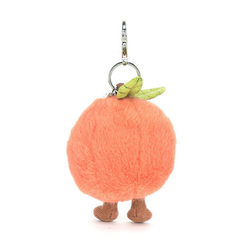 Amuseables Peach Bag Charm Keychain