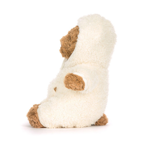 Bartholomew Bear All-in-one White Removable Outfit