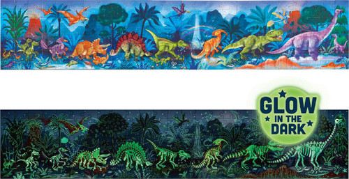 Hape Toys Dinosaurs Puzzle - Glow in the Dark