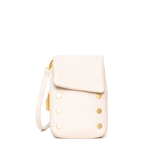 VIP Mobile Bag - Calla Lily White/ Brushed Gold