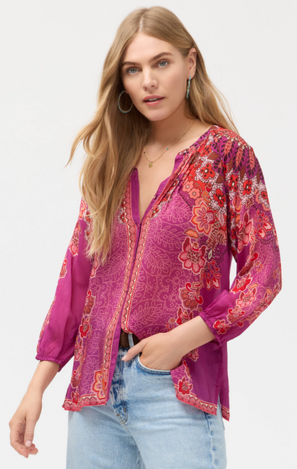 Lantana Scarf Franceen Shirt
