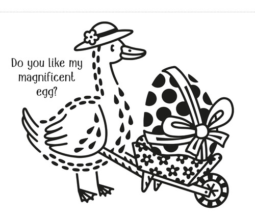 First Magic Painting Easter Eggs