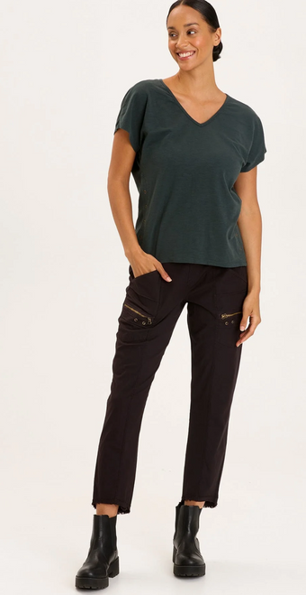 Black Acker Slim Pant