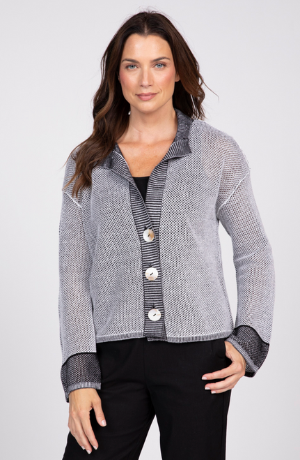 Mesh Stitch Cardigan