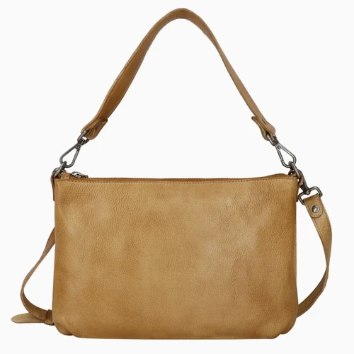 Latico Leathers Camel Stevie Leather Crossbody