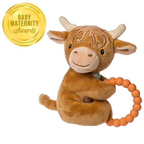 Hetty Highland Cow Rattle