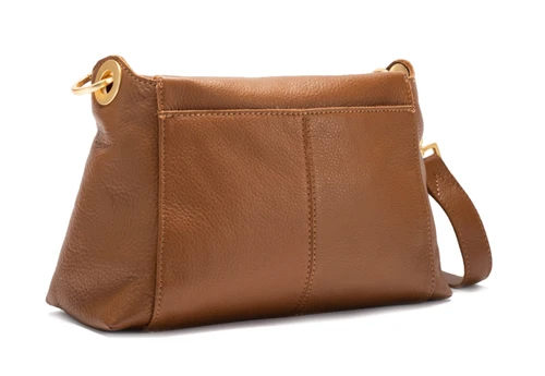 Mahogany Pebble Bryant Medium Handbag