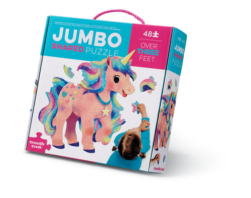48-pc Jumbo Puzzle/Unicorn