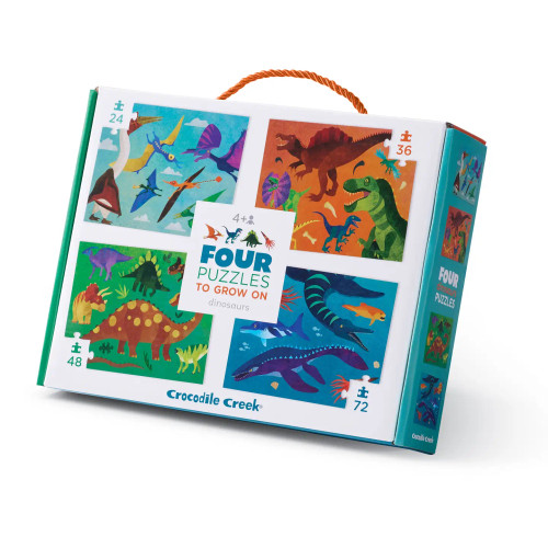 Four Puzzles - Dinosaurs