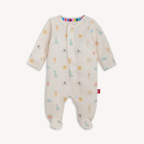 Pink Lullaby Sky Modal Magnetic Footie