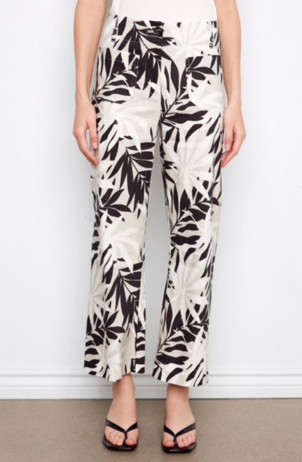 Botanical Wide Leg Patch Pocket Pant