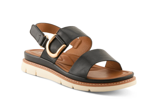 Black Maryada Sandal