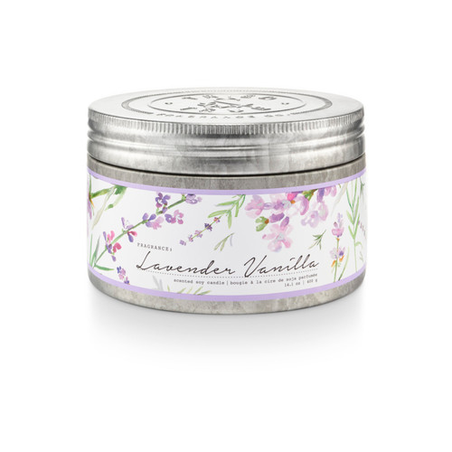 Tried and True Lavender Vanilla Large Tin Candle